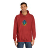 Unisex College Hoodie: Tropical Mischief