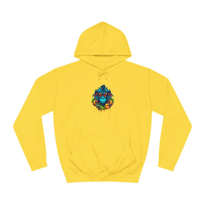 Unisex College Hoodie: Tropical Mischief