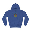 Unisex College Hoodie: Tropical Mischief