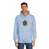 Unisex College Hoodie: Tropical Mischief