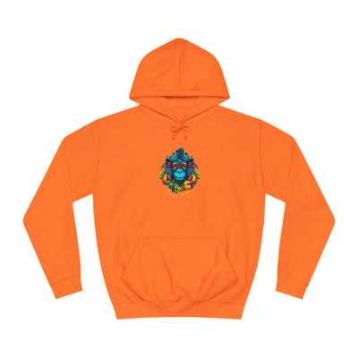 Unisex College Hoodie: Tropical Mischief