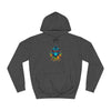 Unisex College Hoodie: Tropical Mischief