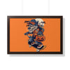 Skateboarding Wolf Poster