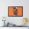 Skateboarding Wolf Poster