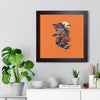 Skateboarding Wolf Poster