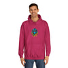 Unisex College Hoodie: Tropical Mischief