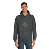 Unisex College Hoodie: Tropical Mischief
