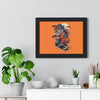 Skateboarding Wolf Poster