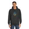 Unisex College Hoodie: Tropical Mischief