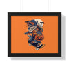 Skateboarding Wolf Poster