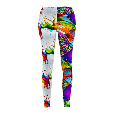 Vivid Splash Yoga Pants