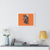 Skateboarding Wolf Poster
