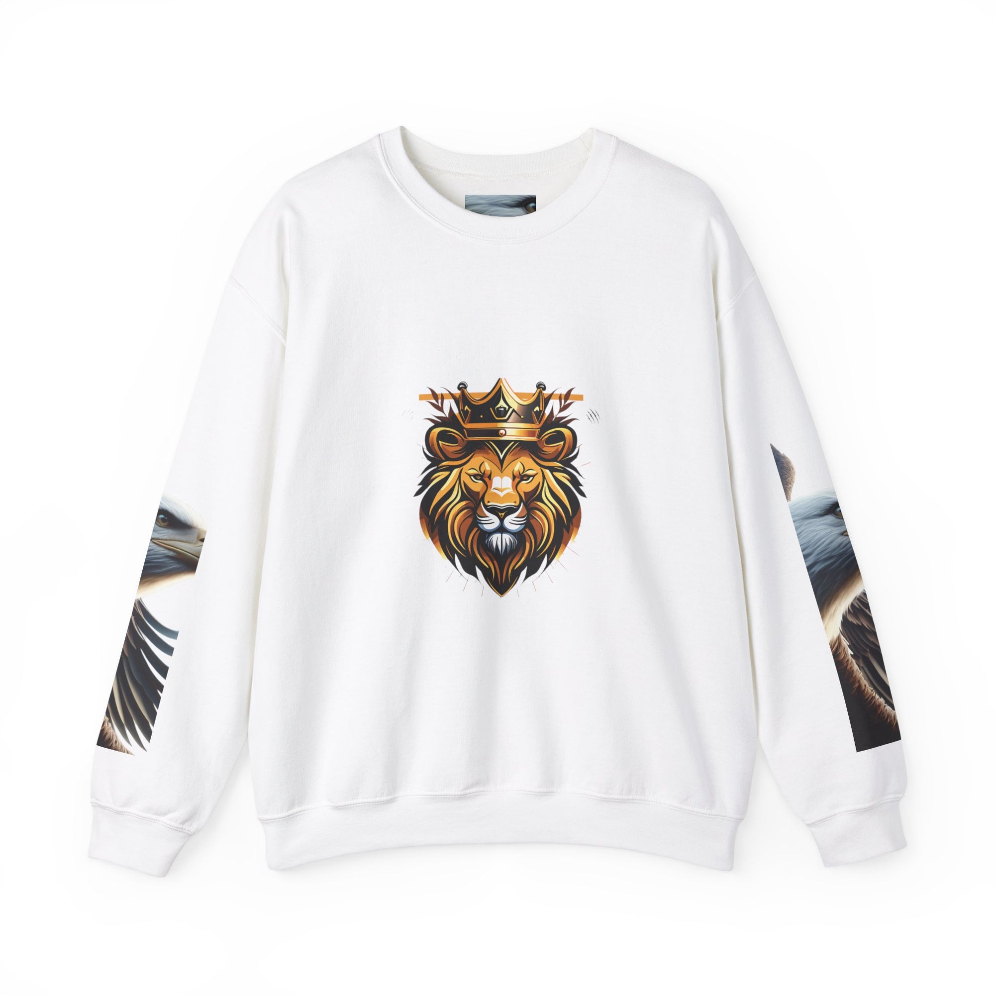 Lion King Crown Sweatshirt – Bold & Cozy - The Bright Thread