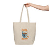 Cool Bear Canvas Shopping Tote