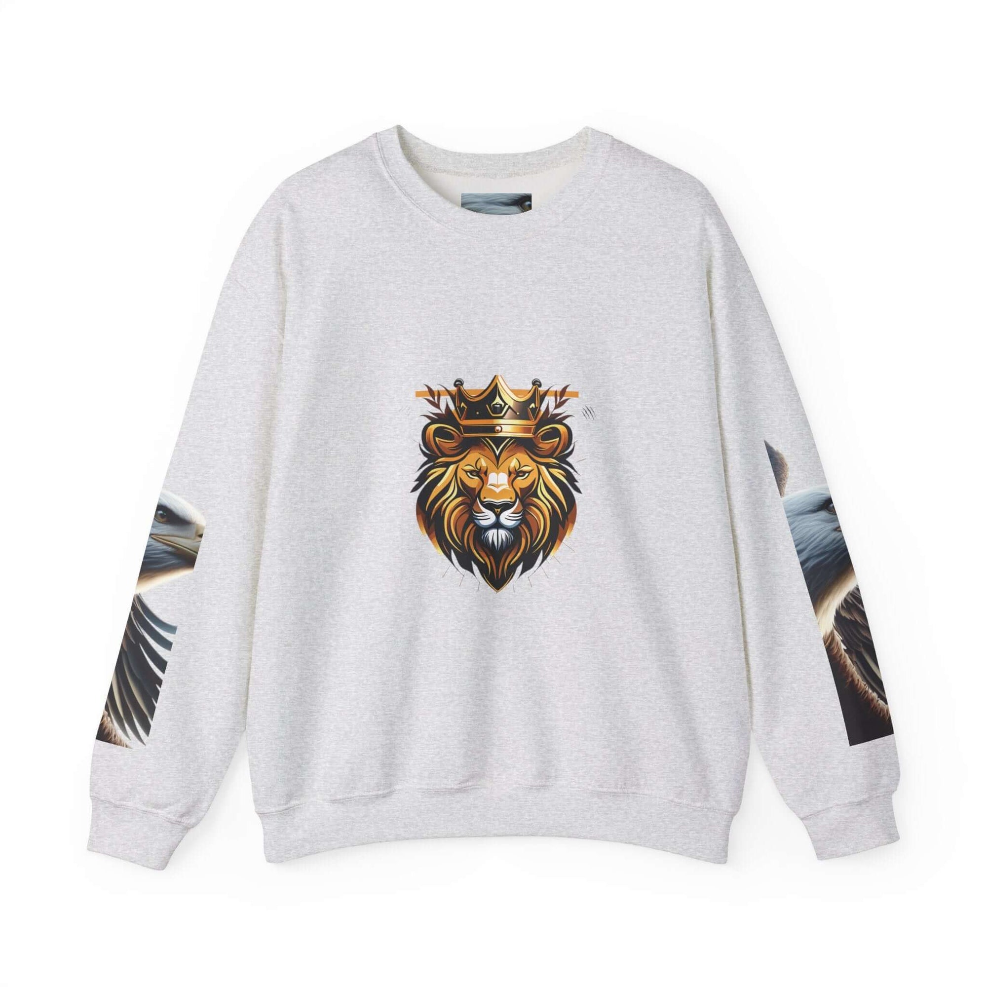 Lion King Crown Sweatshirt – Bold & Cozy - The Bright Thread